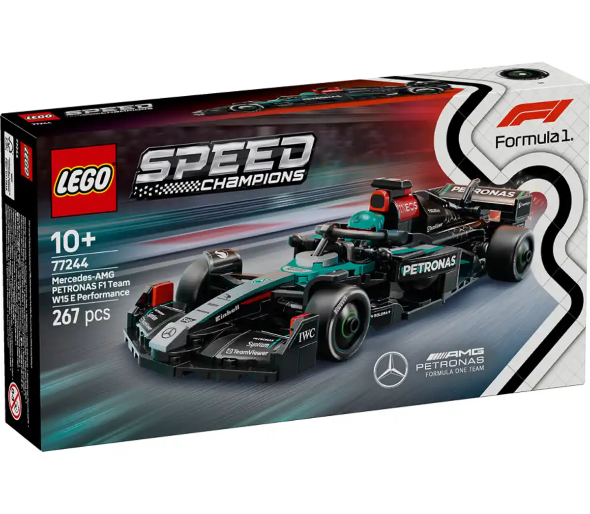 Bild 1 von LEGO SPEED-CHAMPIONS »Mercedes AMG W15E« Bau- und Spielset 77244, 267-teilig