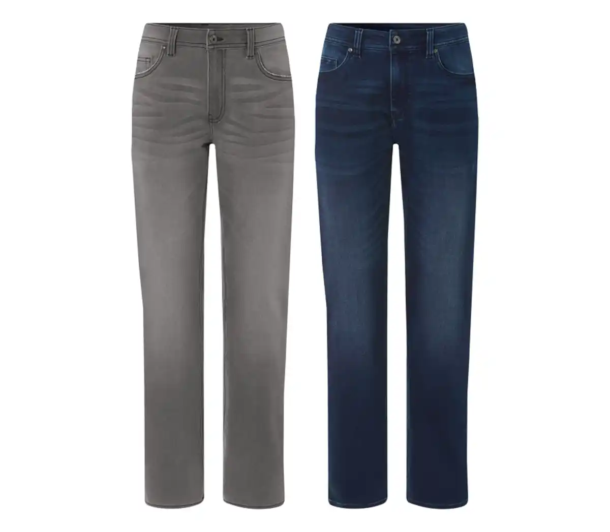 Bild 1 von TOWNLAND® Herren-Sweat-Denim-Jeans