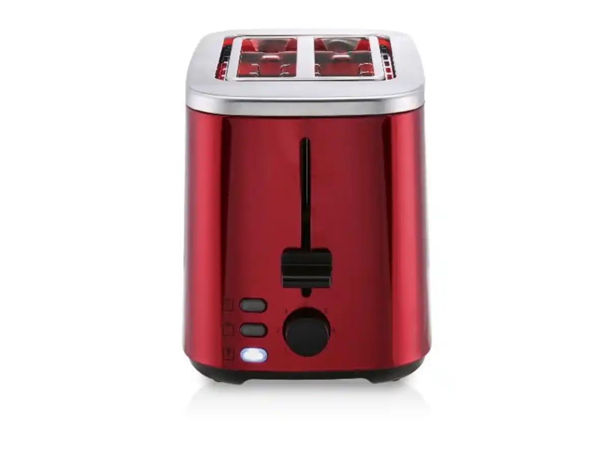 Bild 3 von SILVERCREST® KITCHEN TOOLS Toaster Edelstahl Doppelschlitz »STE 850 E1«