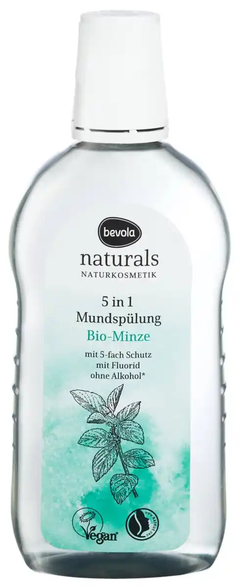 Bild 1 von BEVOLA® NATURALS 5-in-1-Mundspülung, 500-ml-Fl.