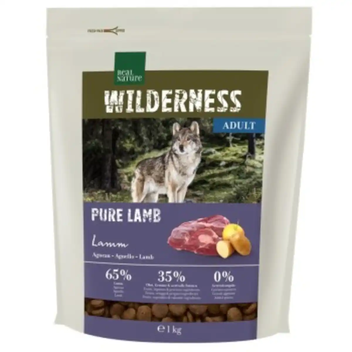 Bild 1 von REAL NATURE WILDERNESS Adult Pure Lamb 1 kg