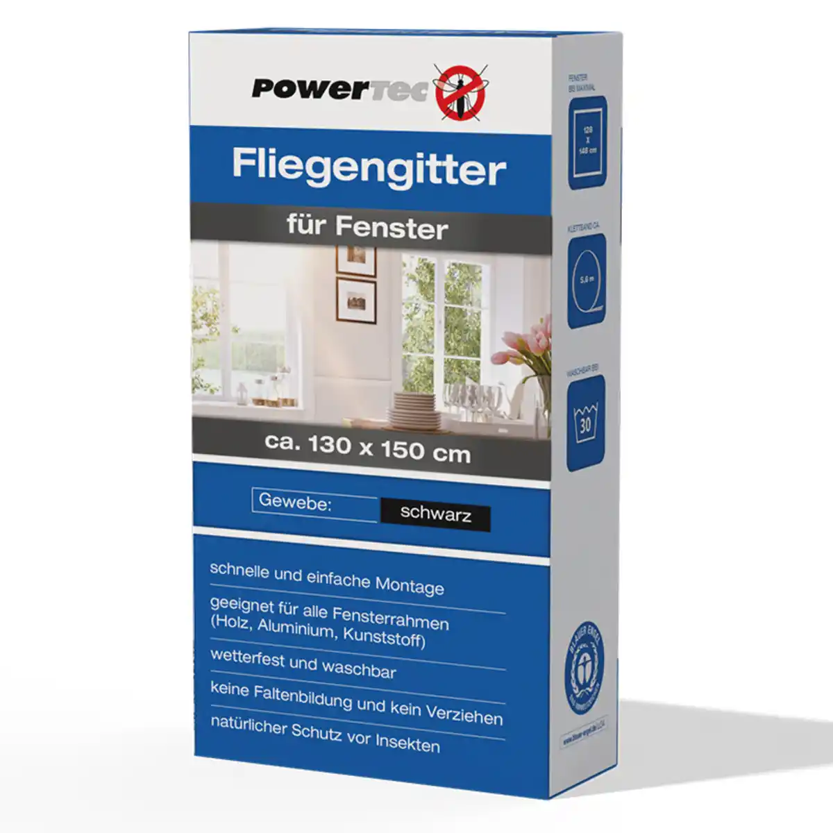 Bild 1 von Powertec Insect Fenster-Fliegengitter