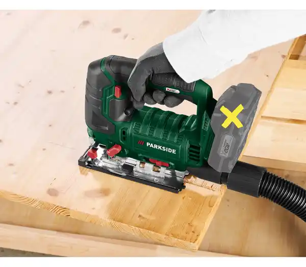 Bild 4 von PARKSIDE® Akku-Pendelhubstichsäge 20 V »PSTDA 20-Li C3« ohne Akku