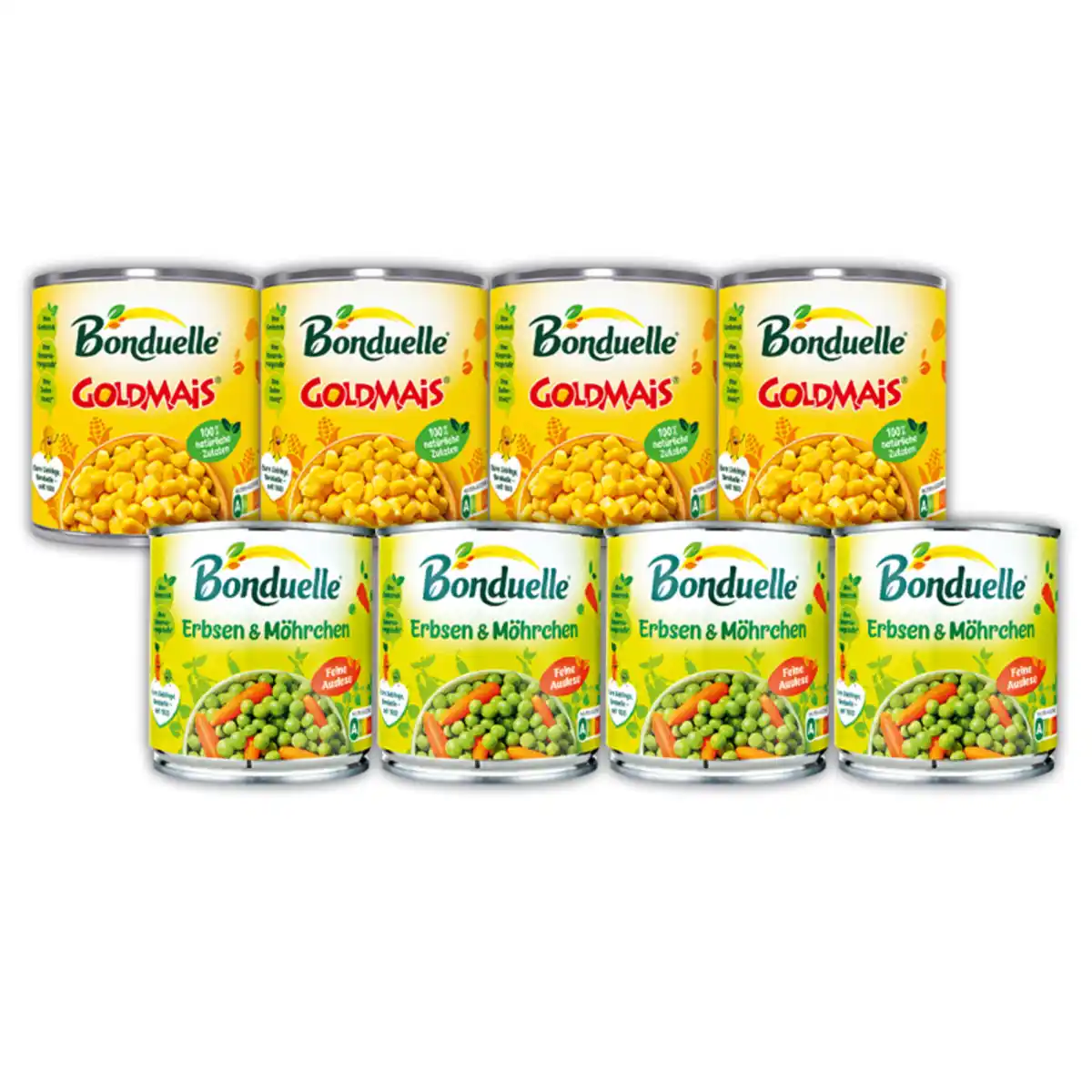 Bild 1 von Bonduelle Erbsen & Möhrchen / Goldmais