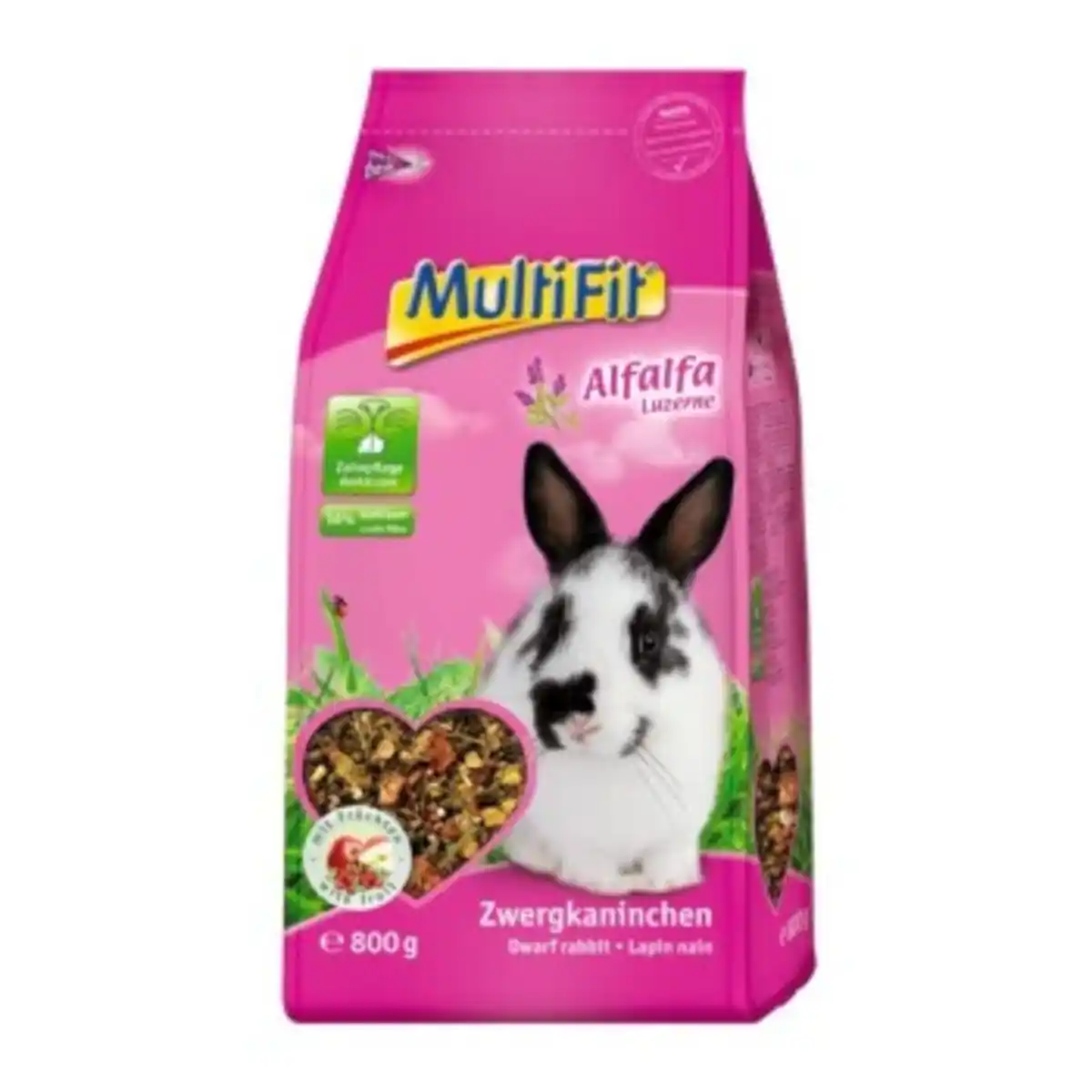 Bild 1 von MultiFit für Zwergkaninchen mit Alfalfa 800 g