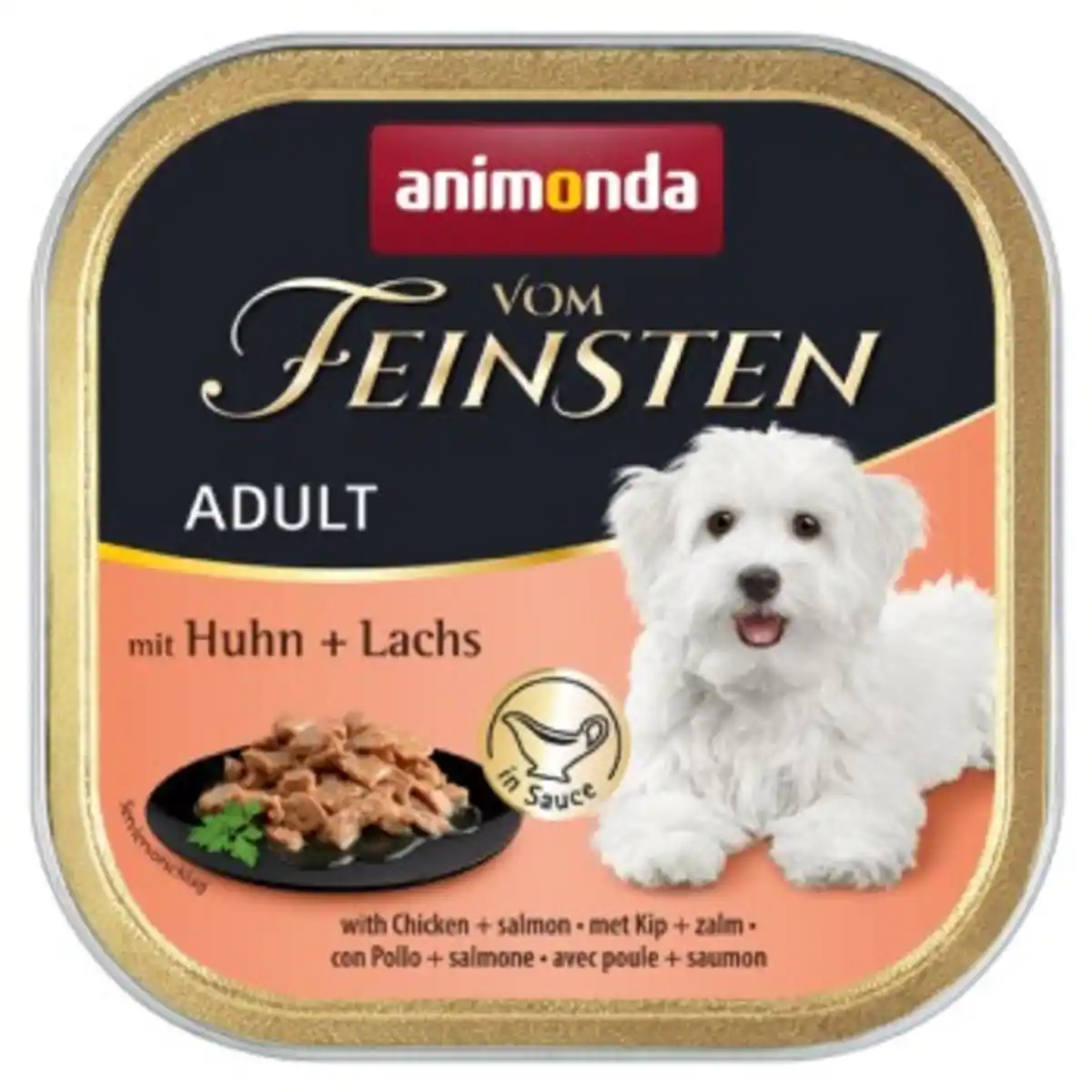 Bild 1 von animonda Vom Feinsten Adult in Sauce 22x150g Huhn & Lachs