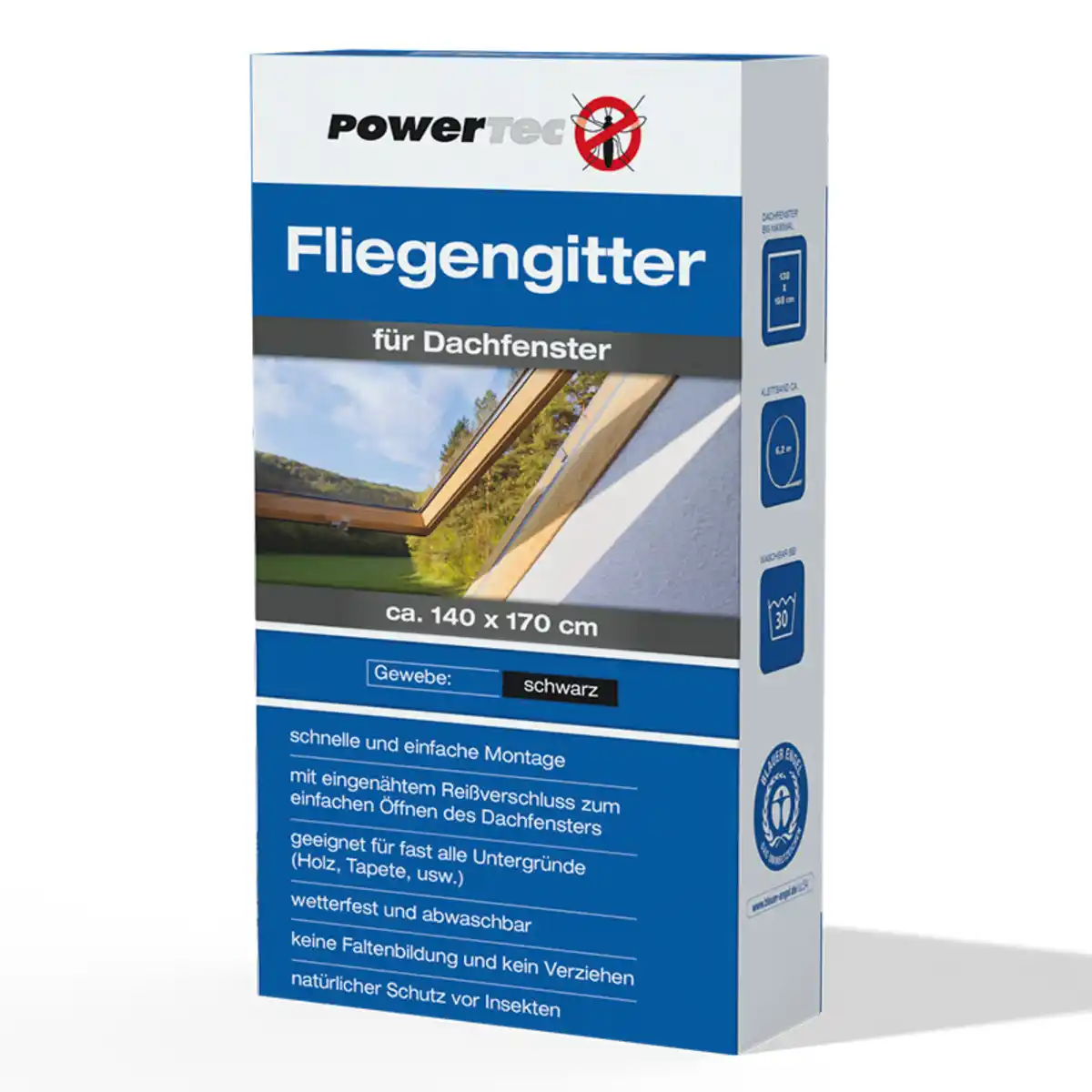 Bild 1 von Powertec Insect Fliegengitter für Dachfenster