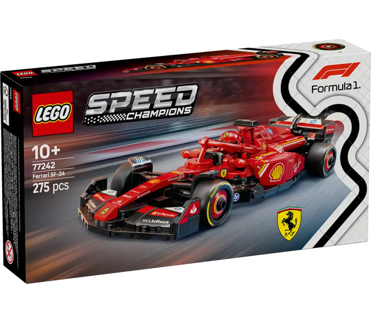 Bild 1 von LEGO SPEED-CHAMPIONS »Ferrari SF-24« Bau- und Spielset 77242, 275-teilig