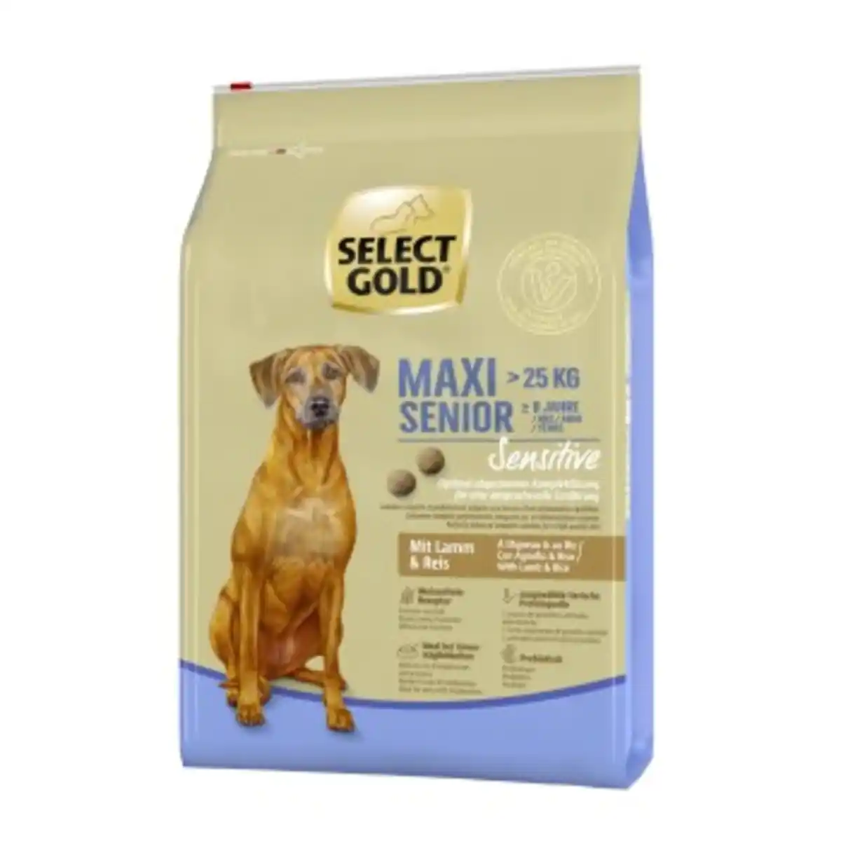 Bild 1 von SELECT GOLD Sensitive Senior Maxi Lamm & Reis 4 kg