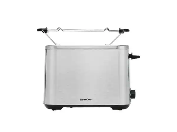 Bild 2 von SILVERCREST® KITCHEN TOOLS Toaster Edelstahl Doppelschlitz »STE 850 E1«