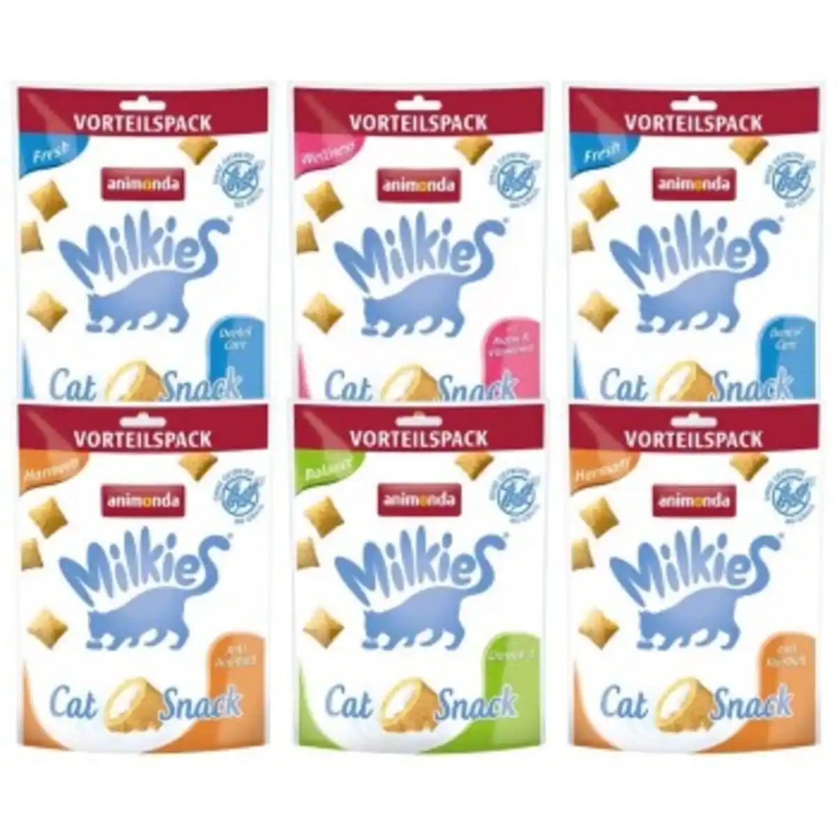 Bild 1 von animonda Milkies Adult Selection Multipack 6x120g