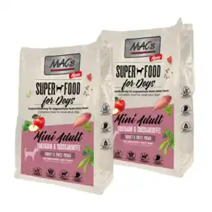 MAC's Dog Mono Mini Adult Trockenfutter Truthahn & Süßkartoffel 2x3 kg