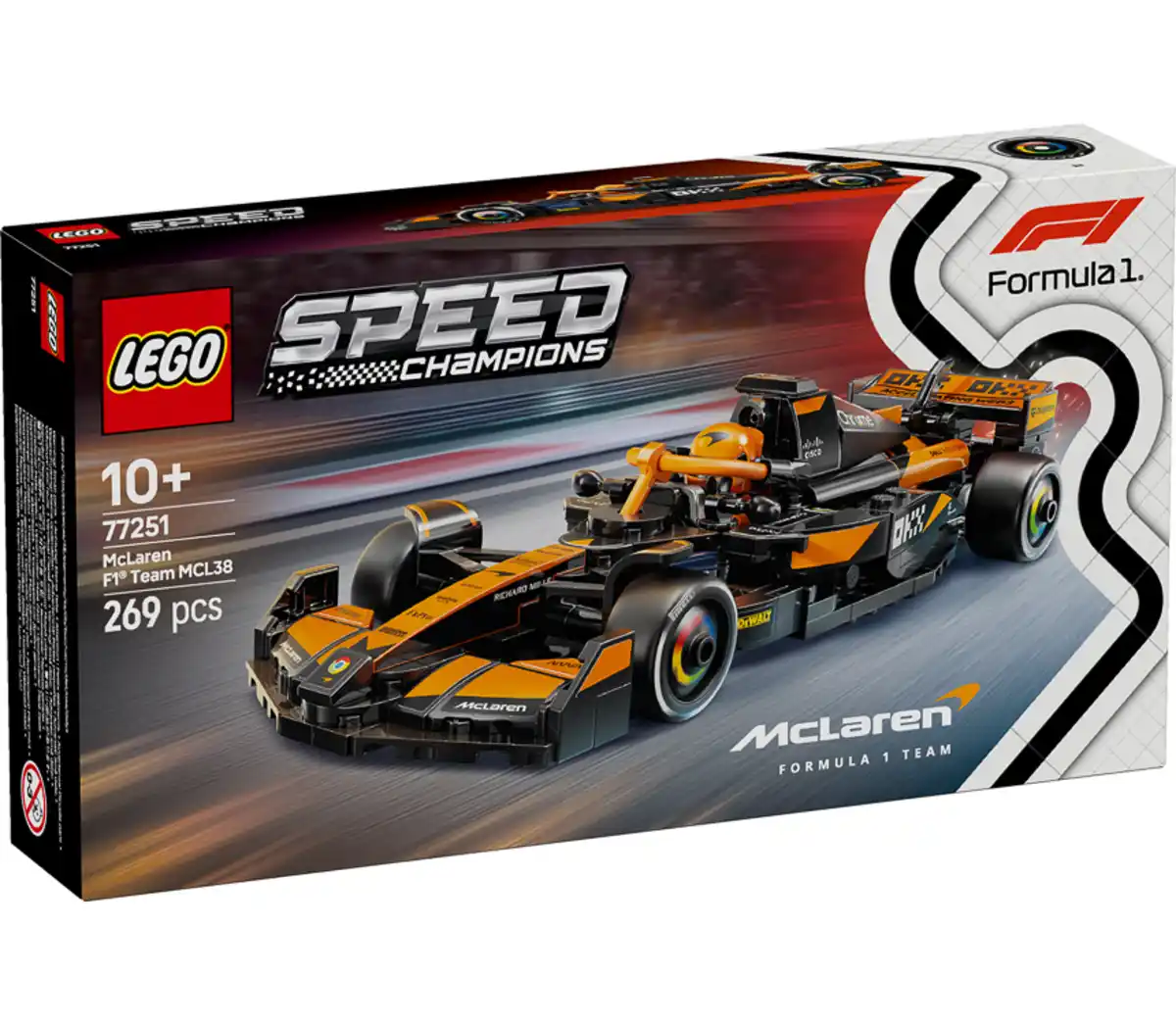 Bild 1 von LEGO SPEED-CHAMPIONS »McLaren MCL38« Bau- und Spielset 77251, 269-teilig