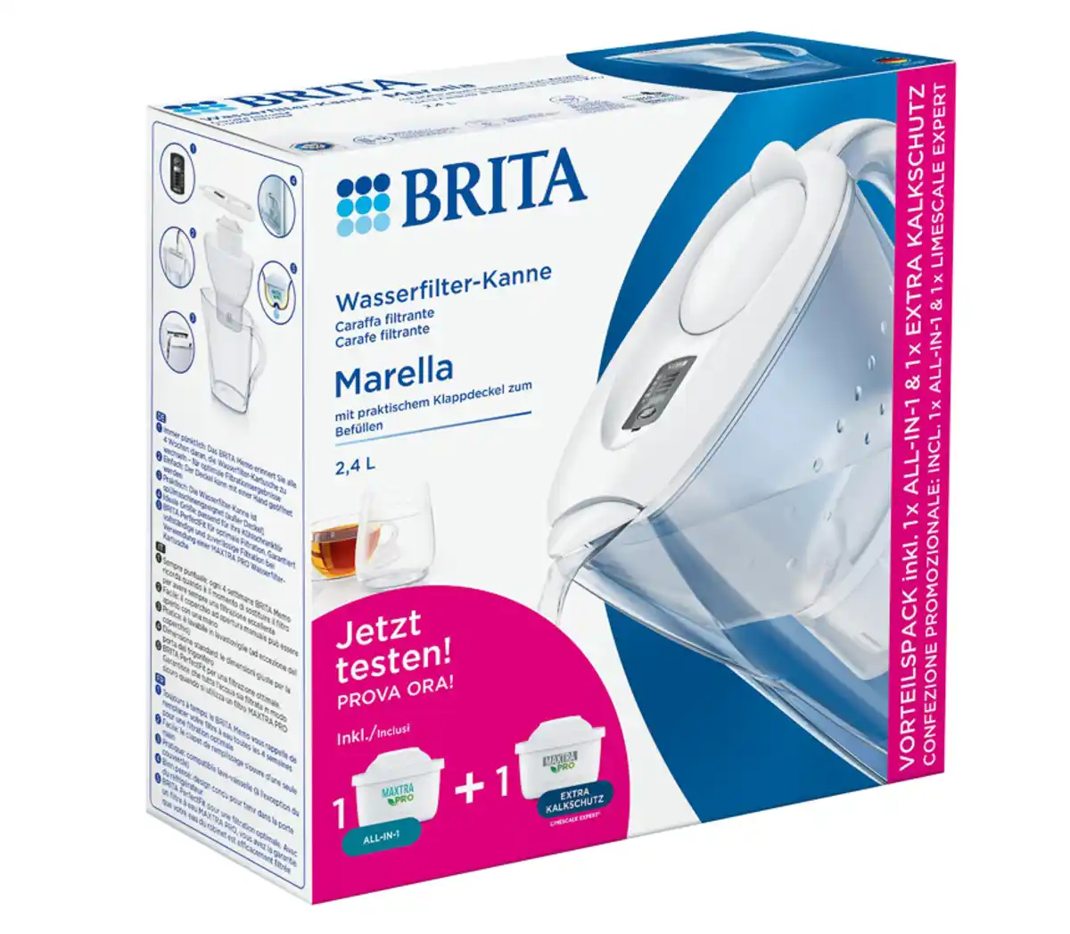 Bild 1 von BRITA Tischwasserfilter-Set »Marella«
