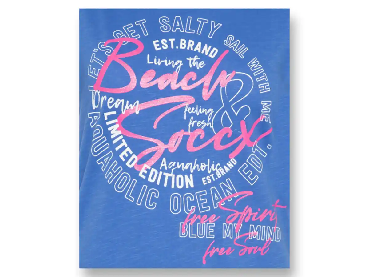 Bild 3 von Soccx Damen T-Shirt aus reiner Baumwolle