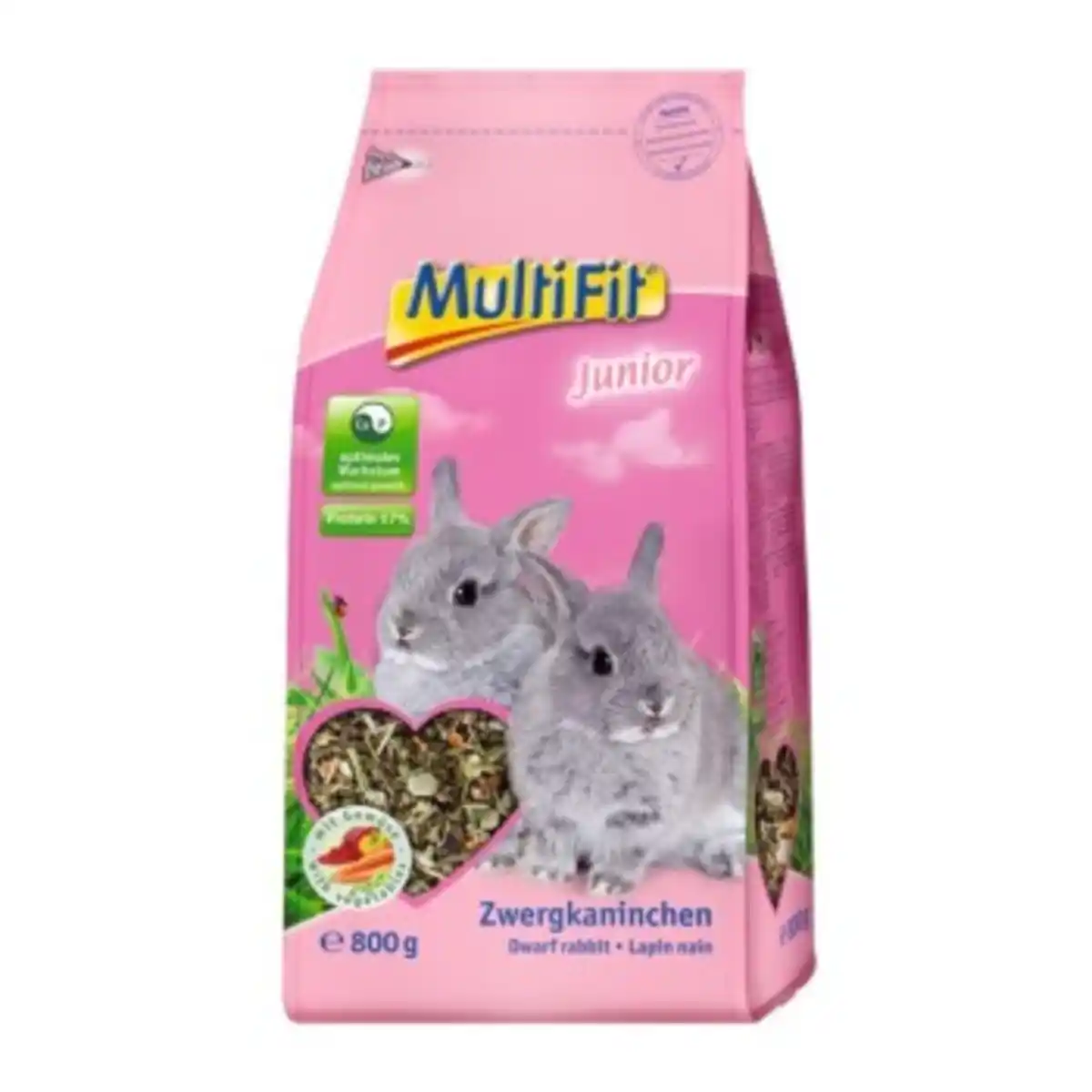 Bild 1 von MultiFit Zwergkaninchen Junior 800g