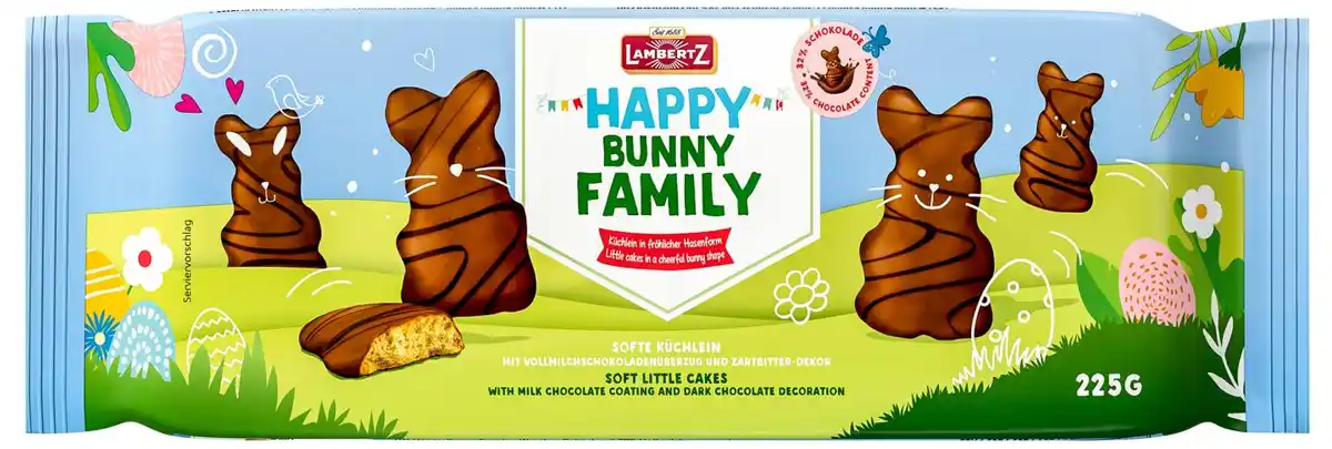 Bild 1 von LAMBERTZ Happy Bunny Family, 225-g-Packg.