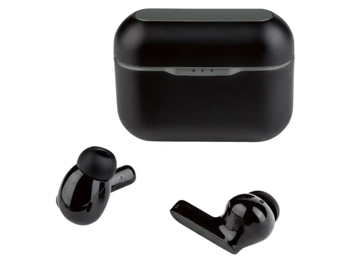 Bild 1 von SILVERCREST® »STSK A4 B2« In Ear Bluetooth Kopfhörer, ANC, True Wireless mit Ladecase,  30 mAh