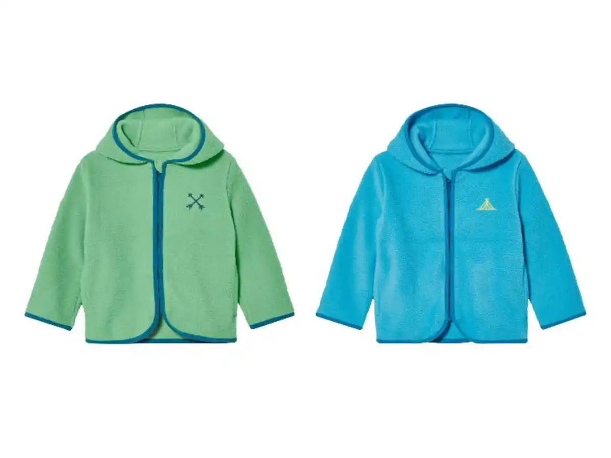 Bild 1 von lupilu® Kleinkinder Fleecejacke mit Kapuze