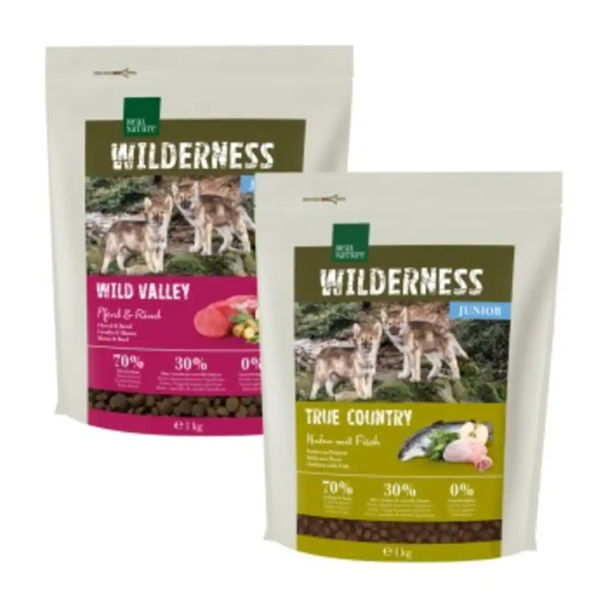 Bild 1 von REAL NATURE Wilderness Junior Probierpaket 2x1kg