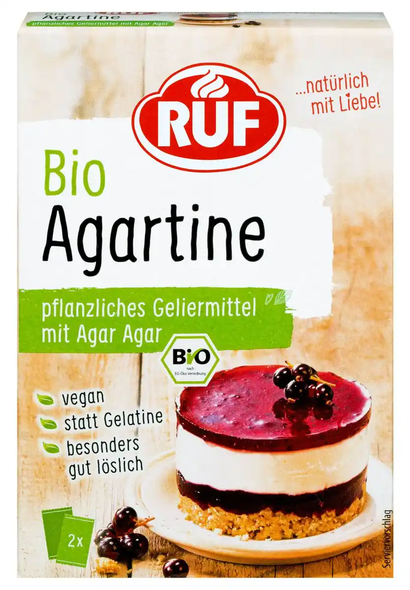 Bild 1 von RUF Bio-Agartine, 2 Btl. = 30-g-Packg.