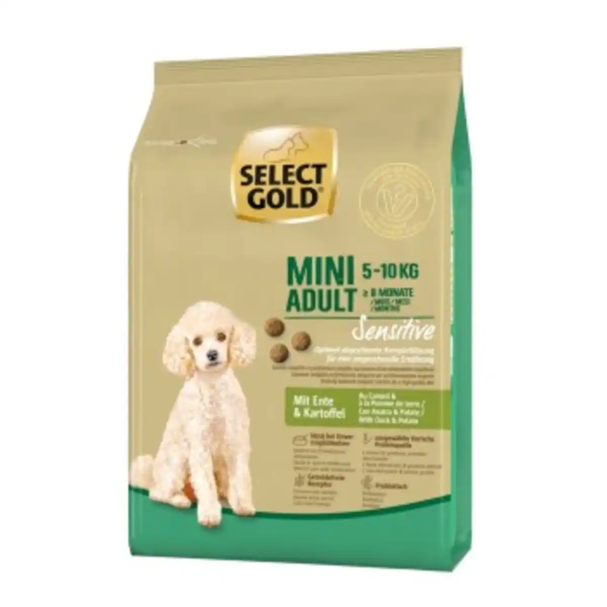 Bild 1 von SELECT GOLD Sensitive Mini Adult Ente & Kartoffel 1 kg
