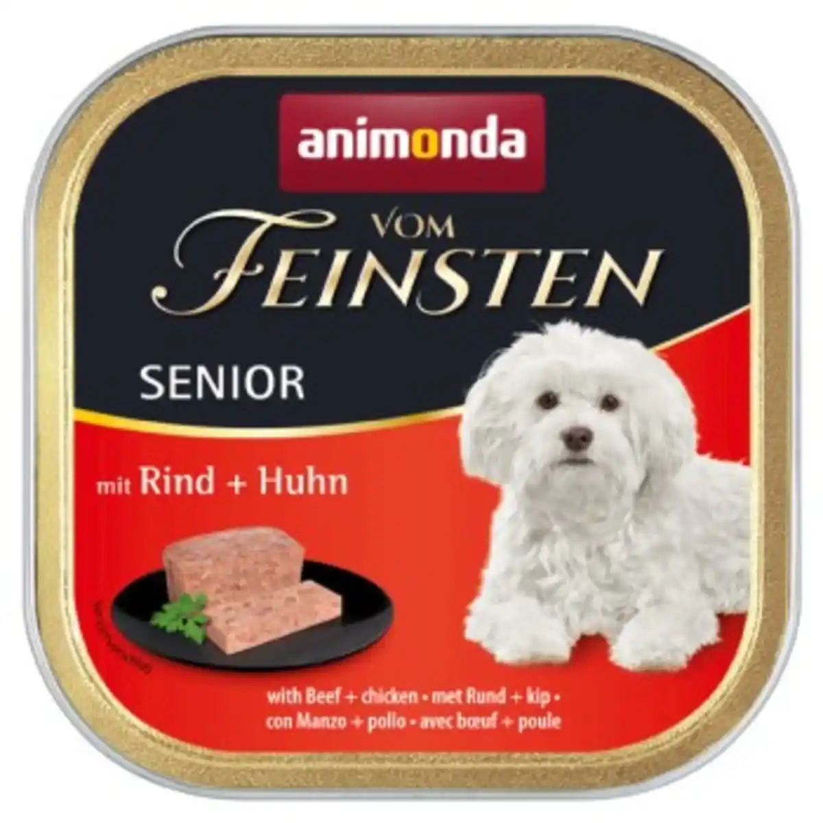 Bild 1 von animonda Vom Feinsten Senior 22x150g Rind & Huhn