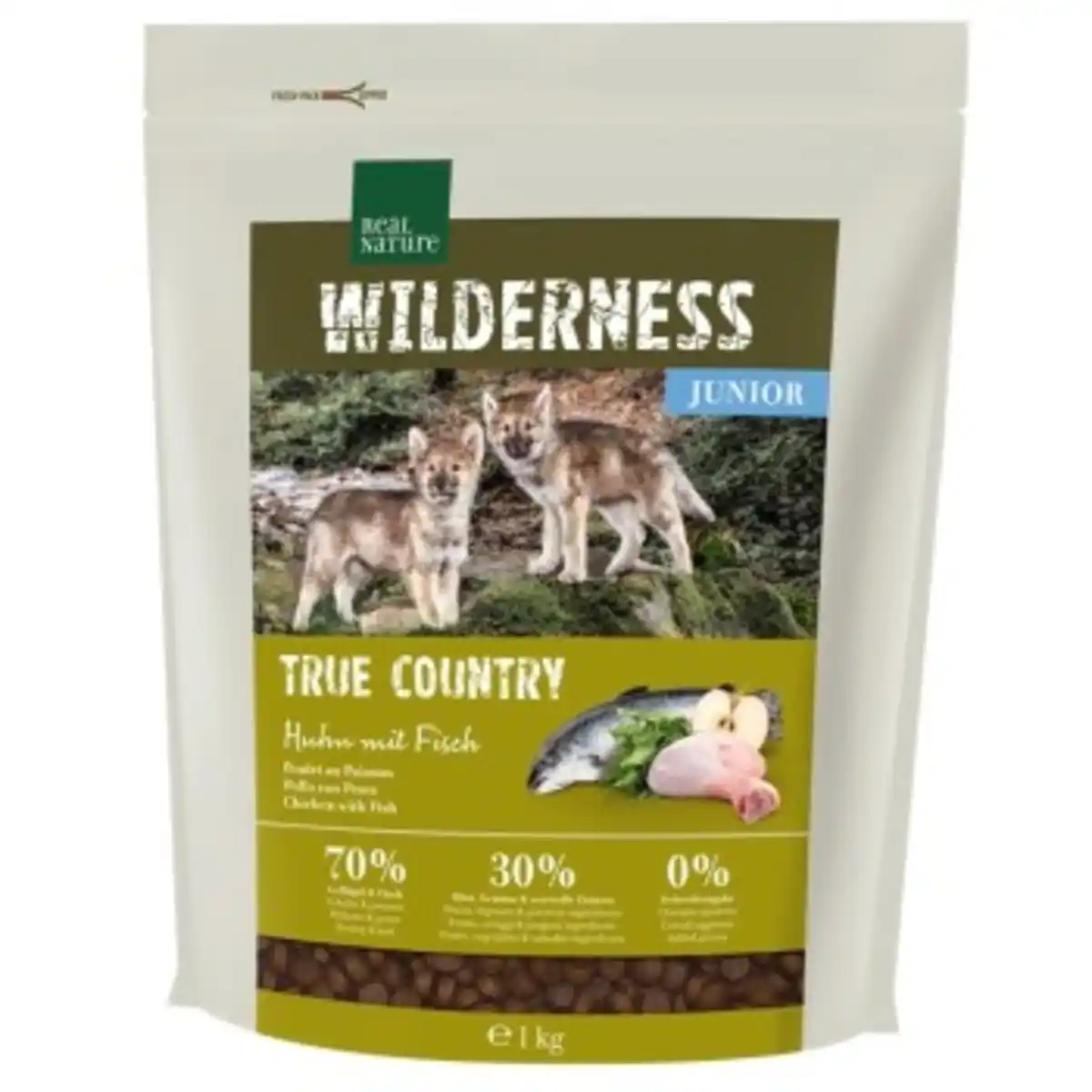Bild 1 von REAL NATURE WILDERNESS Junior True Country Huhn mit Fisch 1 kg