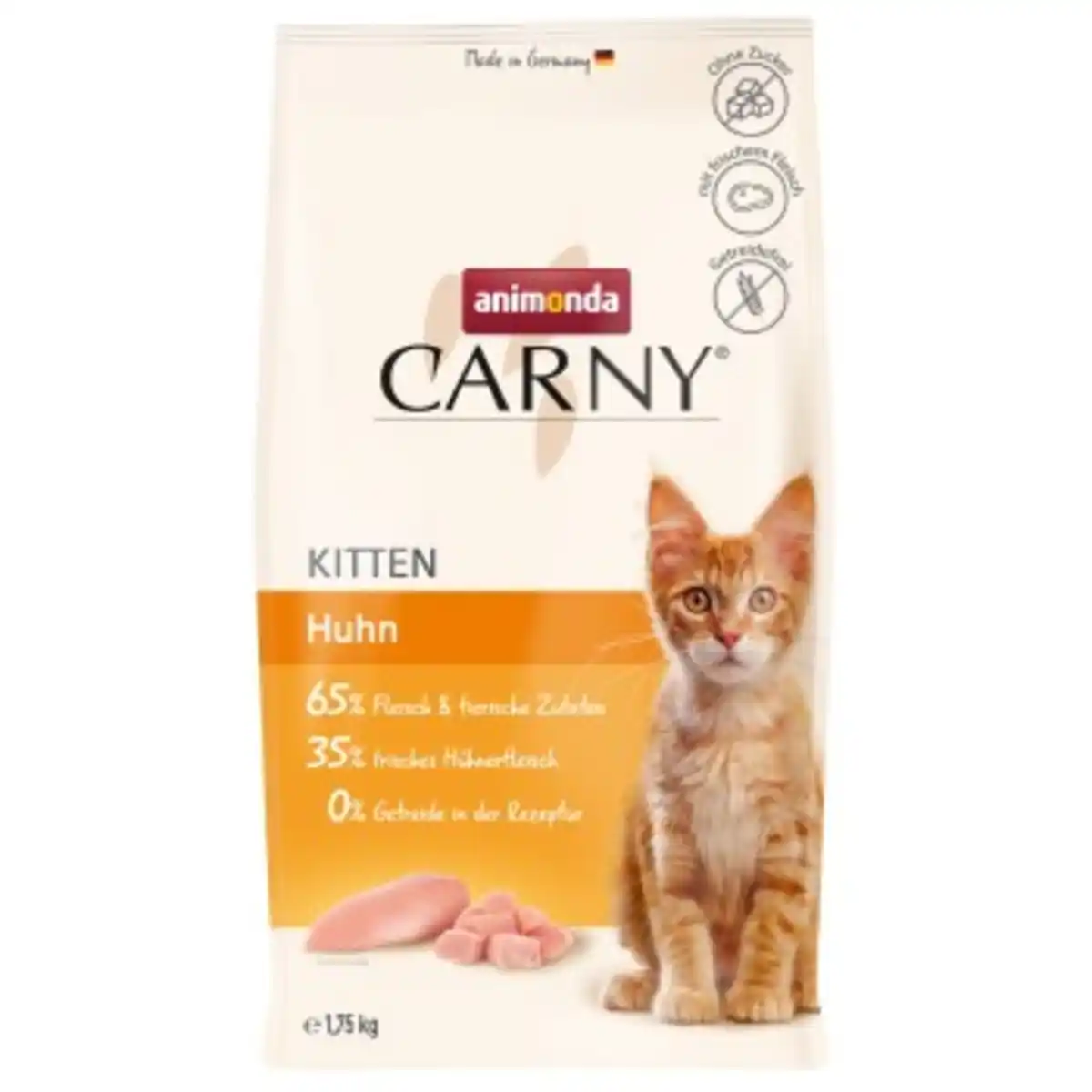 Bild 1 von animonda Carny Nassfutter Katze Kitten Huhn 1,75 kg