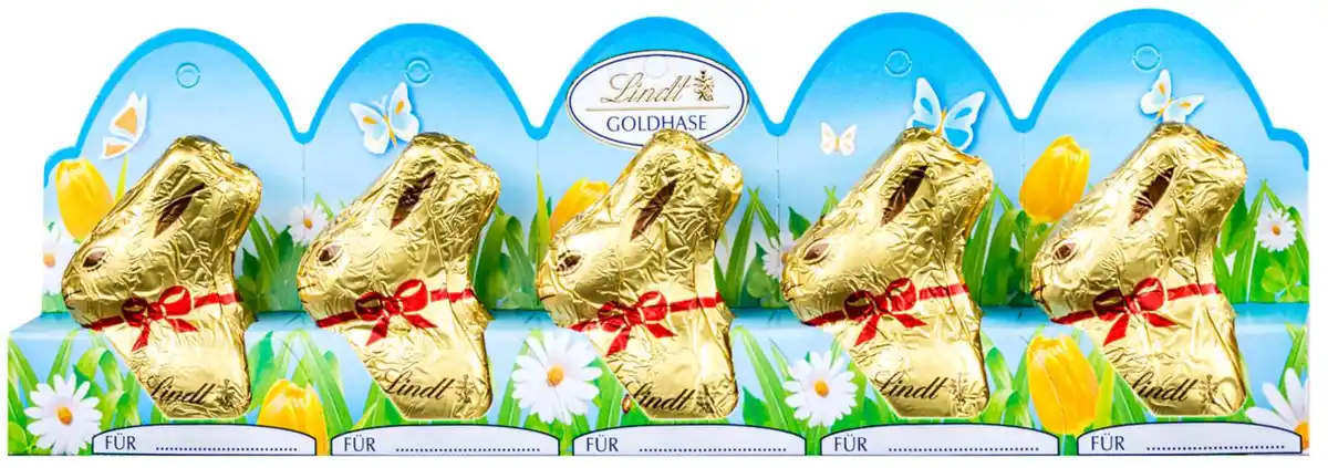 Bild 1 von LINDT Oster-Minis, 5 St. = 50-g-Packg.