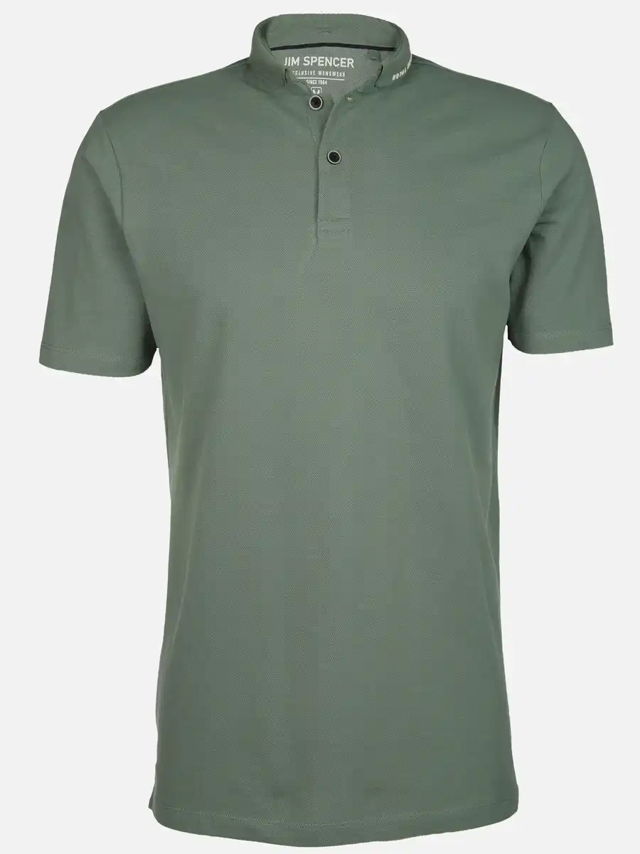 Bild 1 von Herren Poloshirt mit Stehkragen Grün