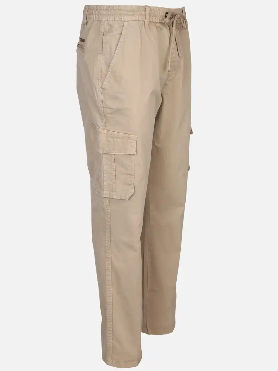 Bild 3 von Herren Cargohose mit Schlupfbund Beige