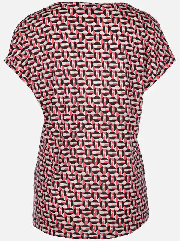 Bild 2 von Damen Shirt mit Alloverprint Marine