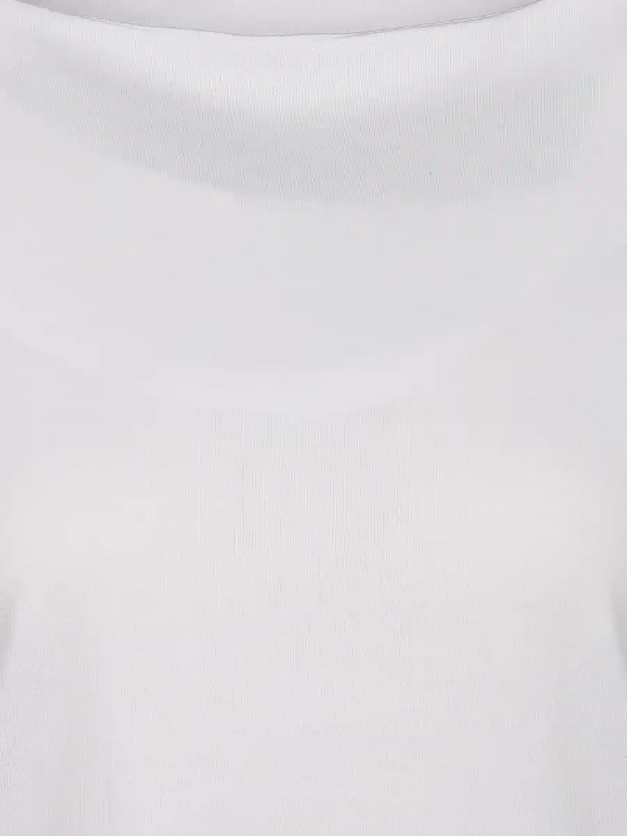 Bild 3 von Damen Shirt unifarben Weiß