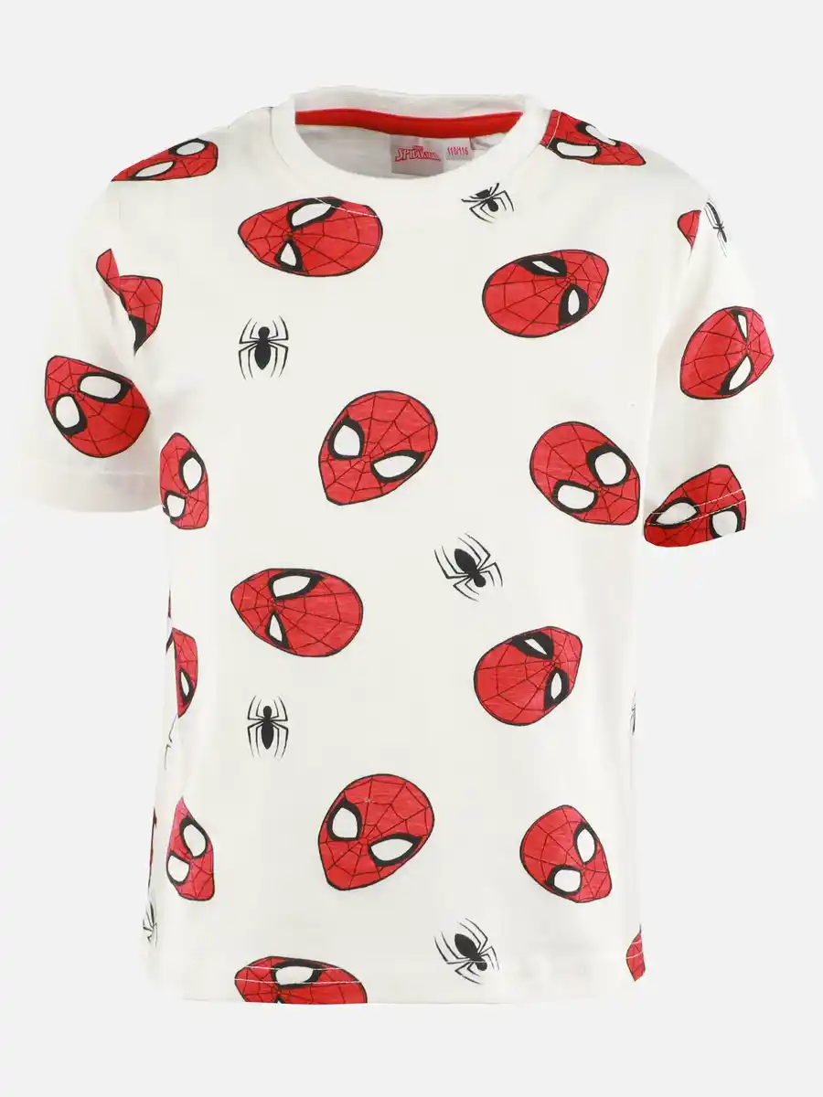 Bild 1 von Kinder Shirt mit Spiderman Print Weiß