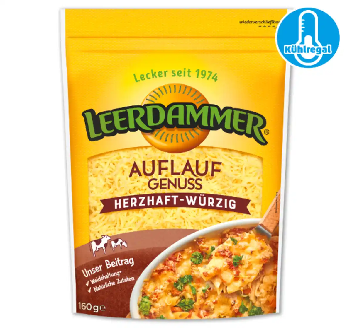 Bild 1 von LEERDAMMER Reibekäse*