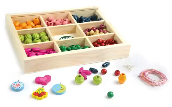 Bild 3 von Holzperlen-Holzkassette