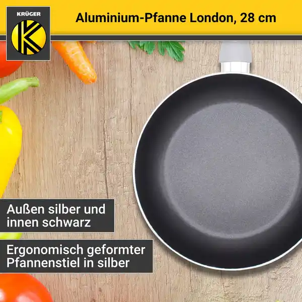 Bild 3 von Aluminium Pfanne London, 28 cm