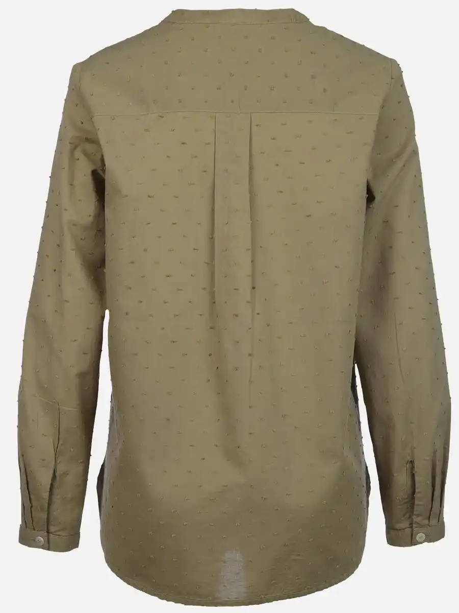 Bild 2 von Damen Bluse mit Struktur Oliv