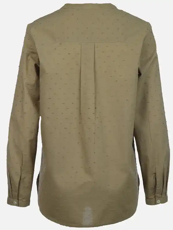 Bild 2 von Damen Bluse mit Struktur Oliv