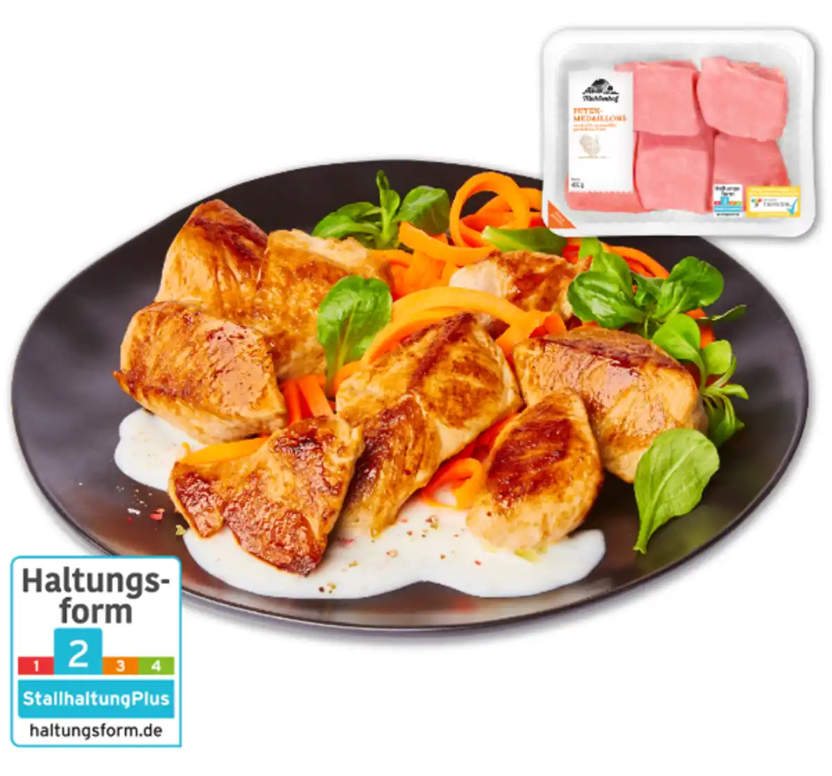 Bild 1 von MÜHLENHOF Frische Puten-Medaillons