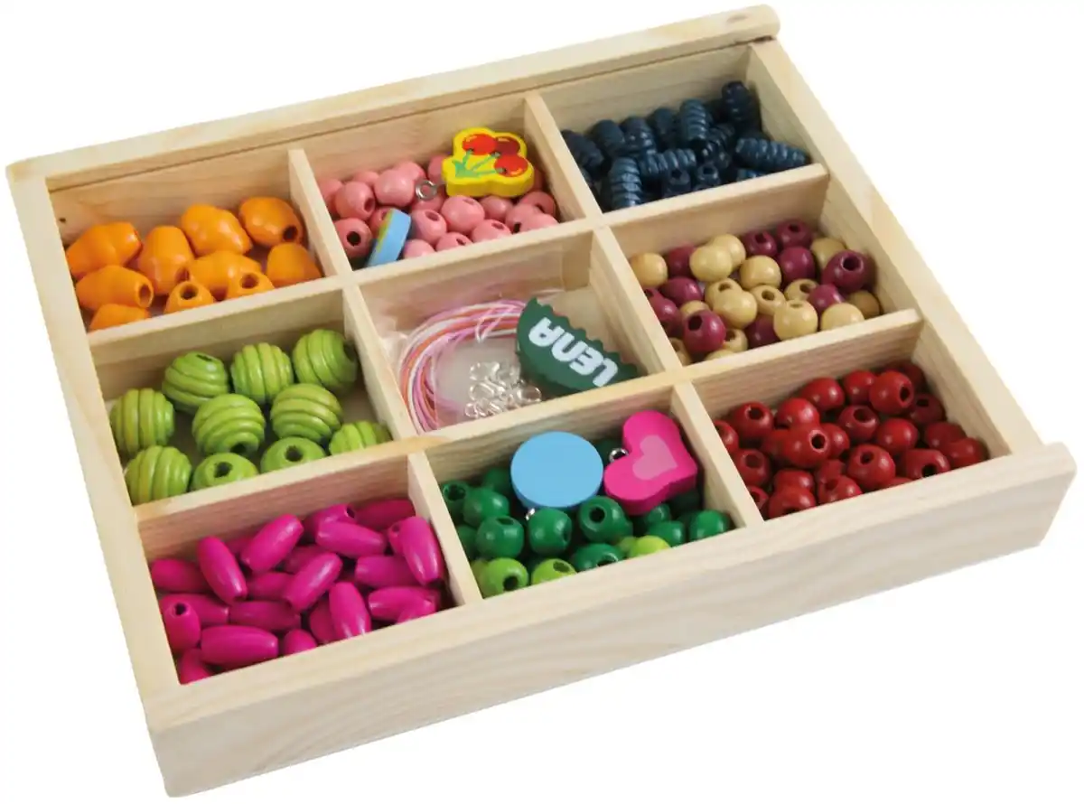 Bild 4 von Holzperlen-Holzkassette
