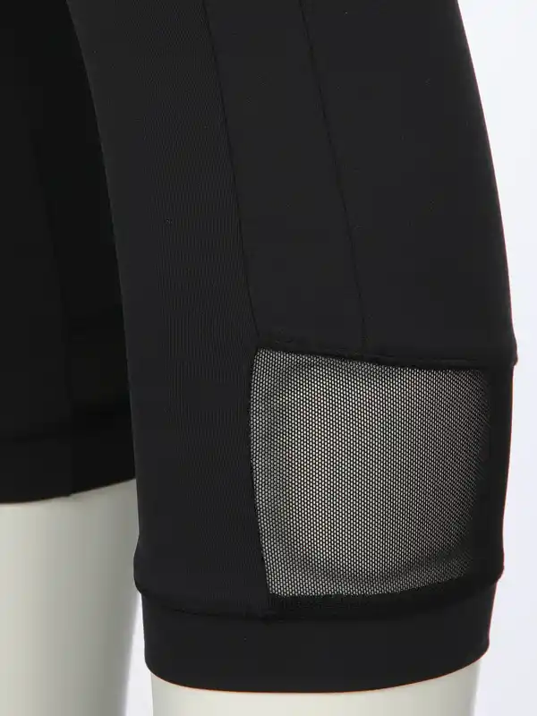 Bild 4 von Damen Leggings in 3/4 Länge Schwarz