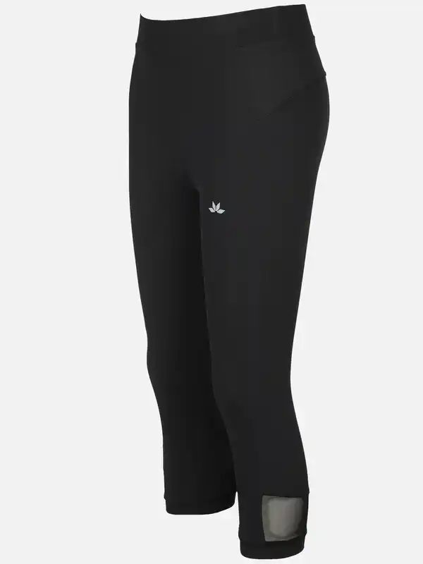 Bild 3 von Damen Leggings in 3/4 Länge Schwarz