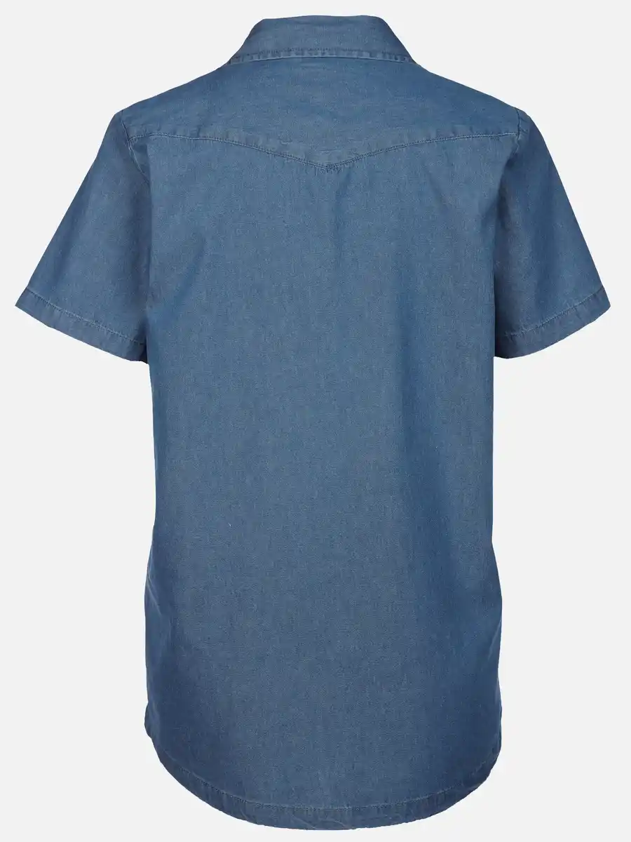 Bild 2 von Damen Bluse im Denimstyle Blau