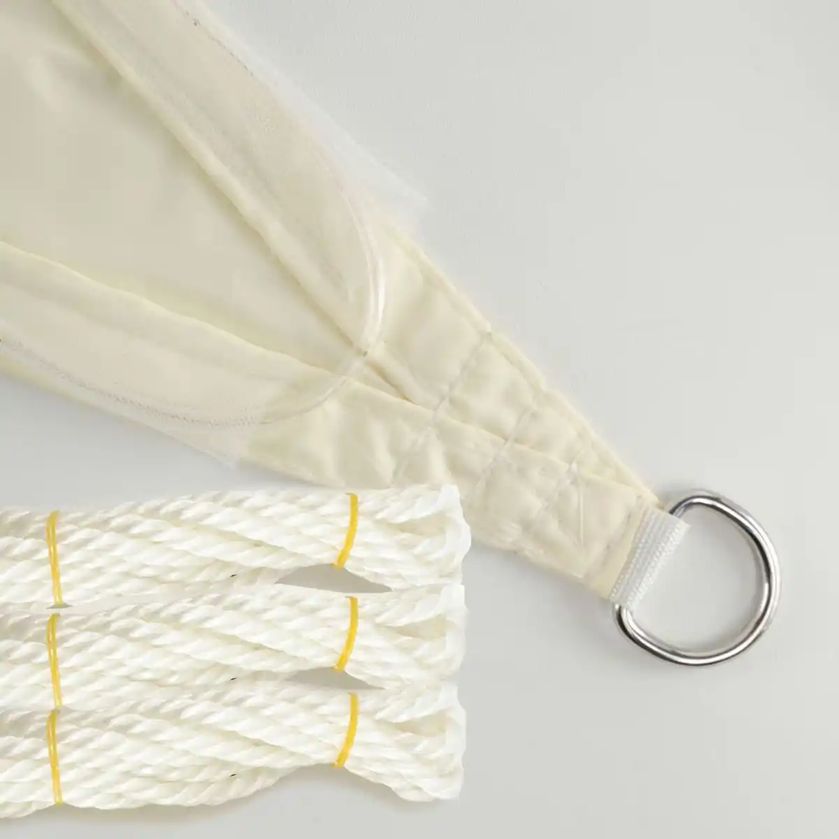 Bild 4 von Sonnensegel mit LED Beleuchtung, Solarpanel und Akku groß