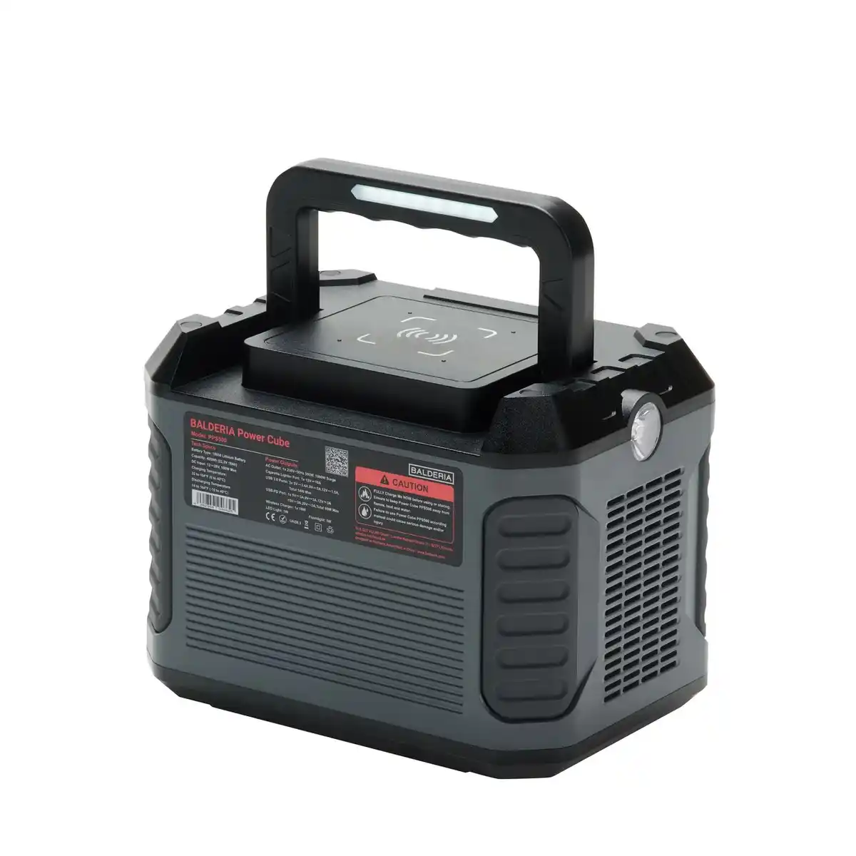 Bild 3 von Power Set PS500-120: Solar-Generator, Kraftwerk, Tragbare Powerstation 400Wh + Solarpanel 120W