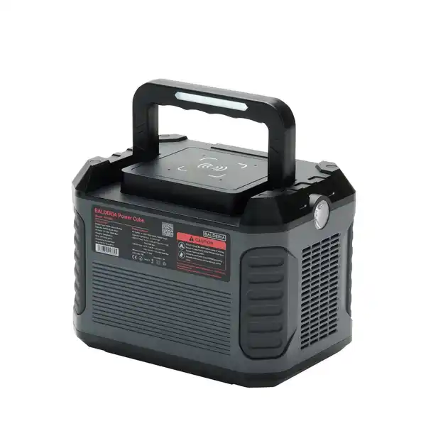 Bild 3 von Power Set PS500-120: Solar-Generator, Kraftwerk, Tragbare Powerstation 400Wh + Solarpanel 120W