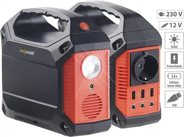 Bild 4 von HSG-420 Solarpanel Powerbank Powerstation & Solar-Generator mit faltbarem 100-W-Solarpanel