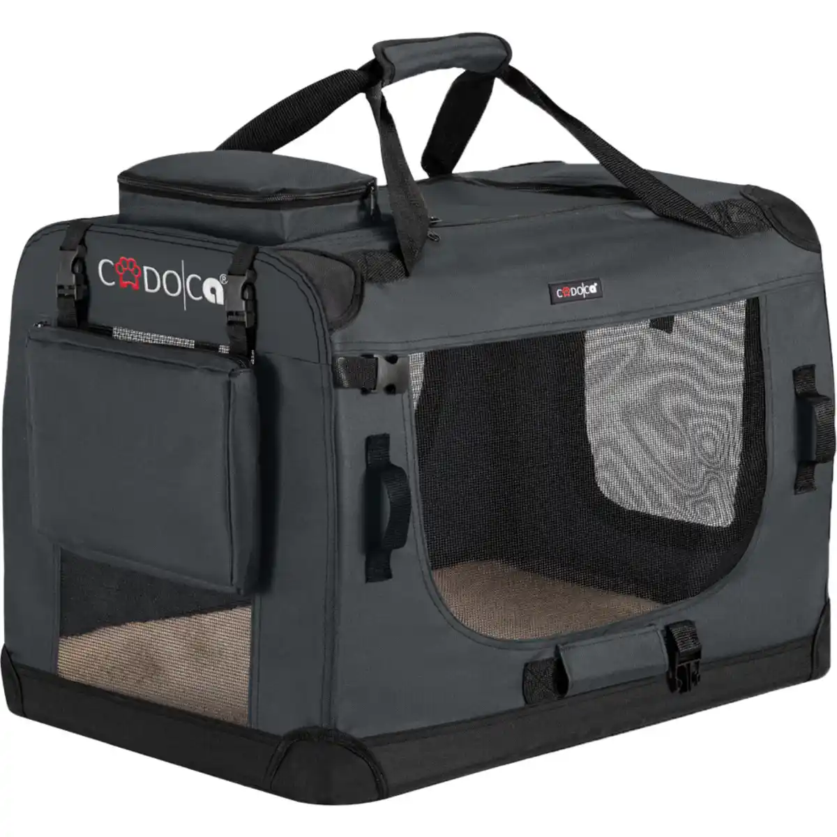 Bild 1 von Tiertransportbox M 60 x 42 x 44 cm Anthrazit